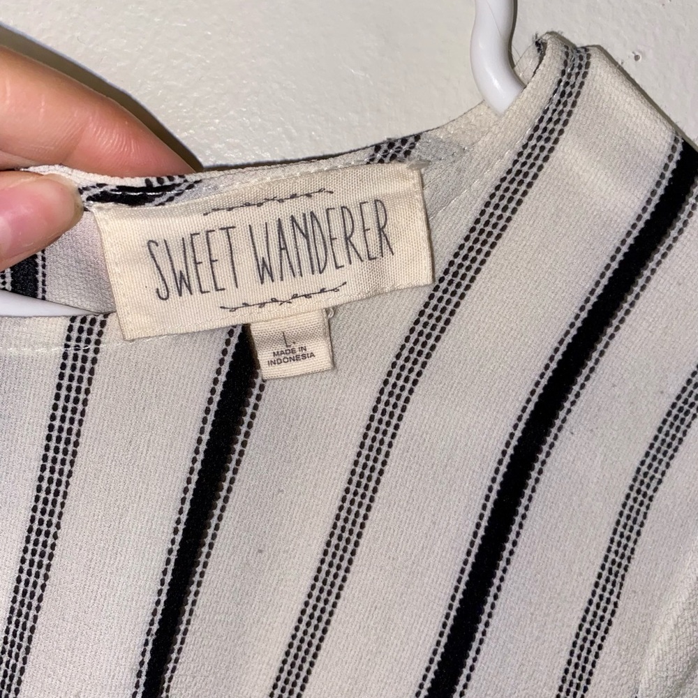 Striped blouse boutique